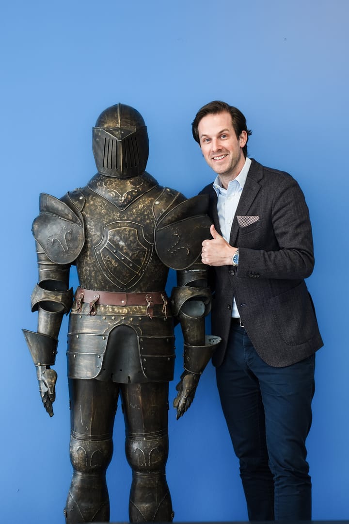Florian Baur, CSO mobile.de, zu Besuch im Autohaus Ritter