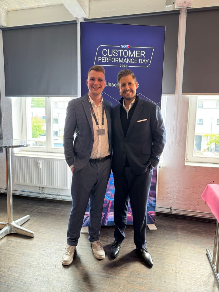 Maik Ritter mit Tobias Münch, CEO BCA Deutschland